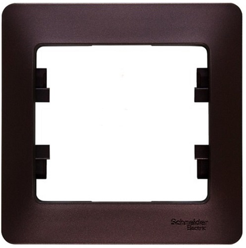 

Рамка Schneider Electric GSL001101 Glossa 1-постовая (баклажановый), GSL001101