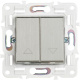 фото Выключатель двухклавишный для жалюзи IEK SK-V15-0-10-K50 в Санкт-Петербургe