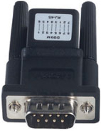

Преобразователь MOXA ADP-RJ458P-DB9M RJ45 в DB9 male, до 15В, ADP-RJ458P-DB9M