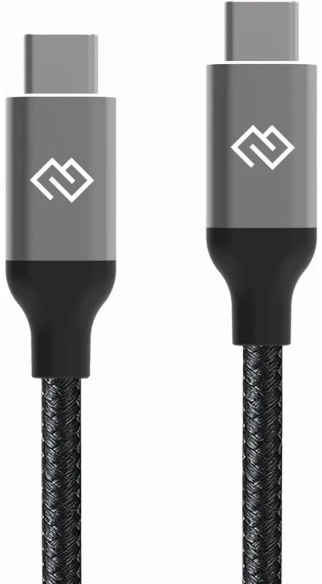 

Кабель интерфейсный Digma D-TYPE-C-USB3.2-100W-4K-3M USB Type-C (m)-USB Type-C (m) 3м черный, D-TYPE-C-USB3.2-100W-4K-3M