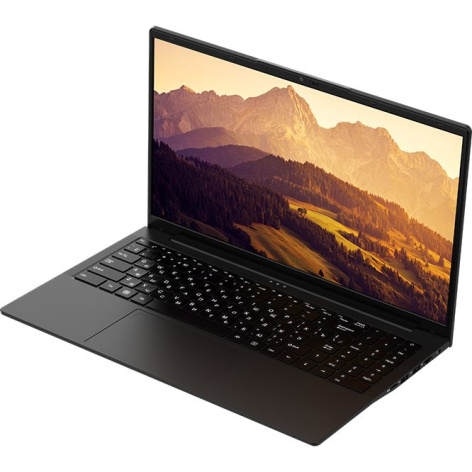 фото Ноутбук Rikor Pro 3 15 OH-03 15.6" (Intel Core i3, 16Гб DDR4, SSD 512 Гб, Iris Xe Graphics, Windows 11 Профессиональная) Черный [790F3002]
