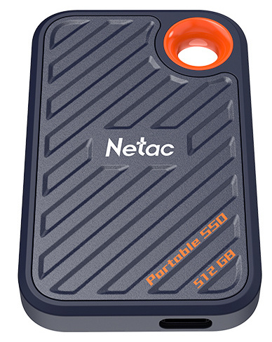 фото Внешний SSD USB 3.2 Gen 2 Type-C Netac NT01ZX20-512G-32BL в Красноярске 512 ГБ