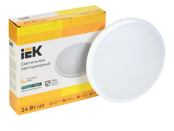 фото Светильник светодиодный IEK LDPB0-3005-24-4000-K01 в Омске