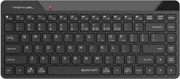 фото Клавиатура беспроводная A4Tech Fstyler FBK22 AS в Омске
