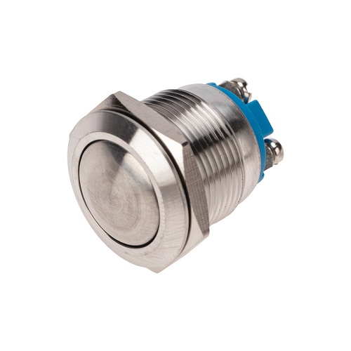 

Кнопка Rexant 36-3410 антивандальная диам. 19 Б/Фикс (2с винт) OFF-(ON) сфера (PBS-28В, A19-A2), 36-3410