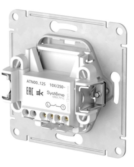 фото Выключатель одноклавишный  Systeme Electric ATN000112S в Казани