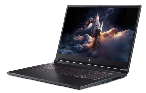 фото Ноутбук Acer Nitro V 17 AI ANV17-41-R1E4 17.3" (AMD Ryzen 7, 16Гб DDR5, SSD 512 Гб, GeForce RTX 5060, Без ОС) Черный [NH.QYVCD.00B]