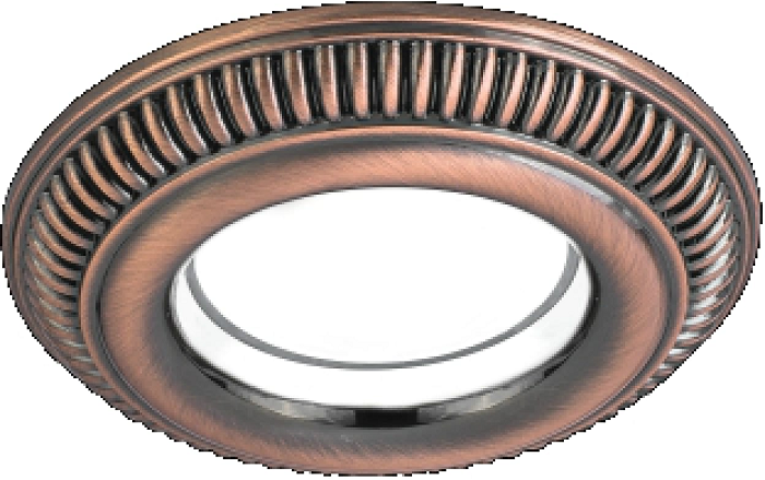 

Светильник Gauss CA040 Antique Круг. Темная Бронза, Gu5.30, CA040