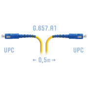 фото Кабель патч-корд SNR SNR-PC-SC/UPC-A-0.5m