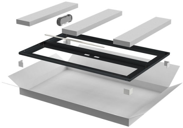 Изображение товара Дверь для шкафов серии LINEA N двустворчатая перфорированная 33U черная