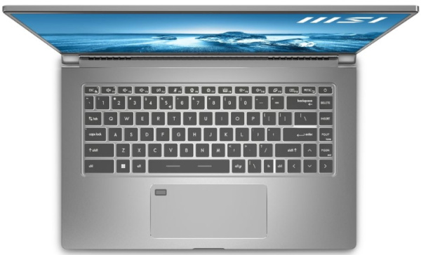 фото Ноутбук  MSI Prestige 15 A12UC 15.6 ", Core i7, 16 Гб RAM, 1 Тб SSD, GeForce RTX 3050, Серебристый