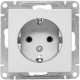 фото Розетка с заземлением  EKF UP1-SOA-110