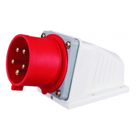 Изображение товара Вилка DEKraft 26162DEK промышленная угловая 32А 380В 3Р+РЕ+N