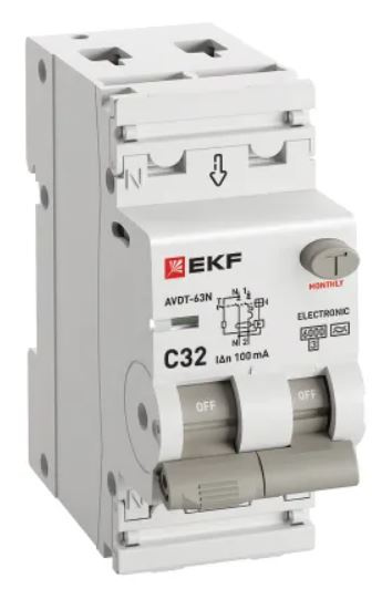фото Автомат дифференциальный EKF D63N26EA32C100 в Смоленске