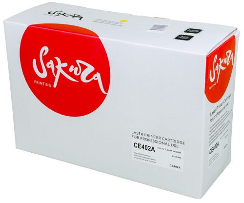 

Картридж Sakura SACE402A для HP Enterprise 500 Color M551n/525f/525dn/570/575f, желтый, 6000 к., SACE402A