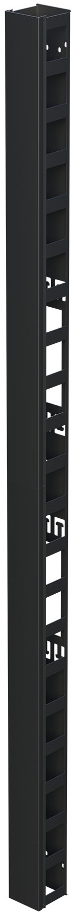 

Кабельный организатор DKC R5VRPC4260B вертикальный с крышкой 42U глубина 60мм RAL9005, "RAM telecom", R5VRPC4260B