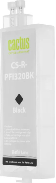 фото Картридж струйный Cactus PFI-320BK