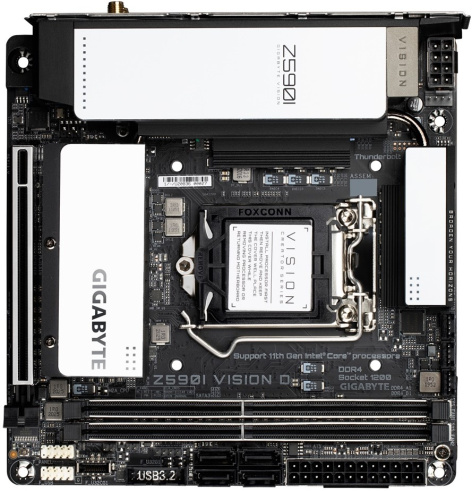 фото Материнская плата mini-ITX GIGABYTE Z590I VISION D