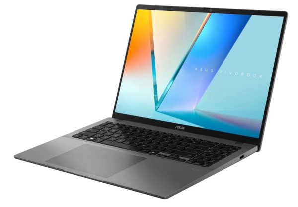фото Ноутбук ASUS VivoBook S16 OLED S3607AA-SH149 16" (Intel Core Ultra 7, 16Гб DDR5, SSD 1 Тб, , Без ОС) Серый [90NB1732-M00B10]