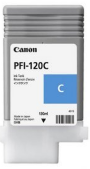 

Картридж Canon PFI-120 2886C001 cyan (130 мл для ТМ-серии), PFI-120 C