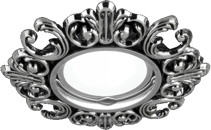 

Светильник Gauss CA045 Antique Круг. Серебро/Черный Gu5., CA045