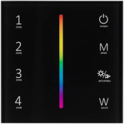 фото Панель управления Arlight Sens SMART-P30-RGBW Black