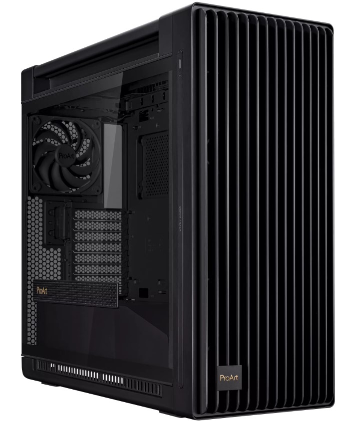 

Корпус eATX ASUS PROART PA602 90DC00J0-B09000 черный, без БП, боковая панель из закаленного стекла, USB Type-C, 2*USB 3.0, 2*USB 2.0, PROART PA602