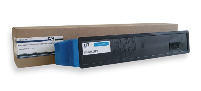 

Тонер-картридж CopyRite CR-KYTK8315C для Kyocera Taskalfa 2550ci, TK-8315C, 6000cтр, cyan, CR-KYTK8315C