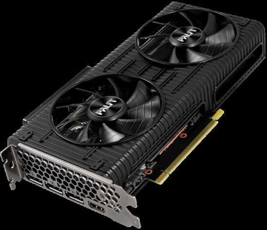 фото Видеокарта Palit GeForce RTX 3060 Ti DUAL (NE6306T019P2-190AD)