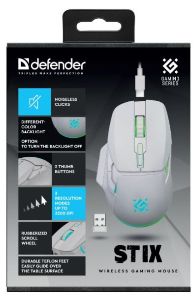 фото Мышь Wireless Defender Stix GM-009 в Уфе