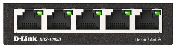 фото Коммутатор неуправляемый D-link DGS-1005D/R1A в Екатеринбурге