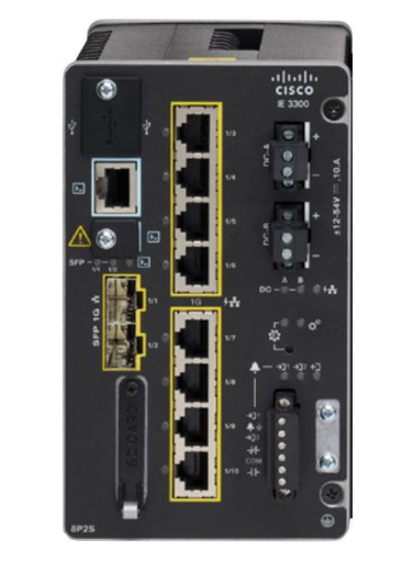 Изображение товара Коммутатор Cisco IE-3300-8P2S-E