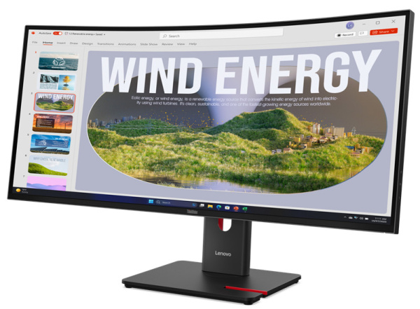 фото Монитор 34" Lenovo ThinkVision T34WD-40 в Перми