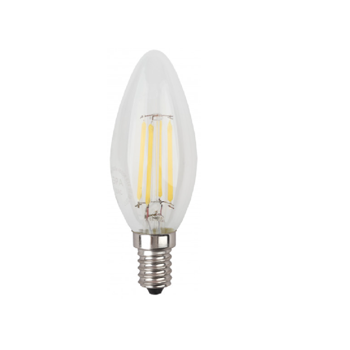 

Лампа светодиодная ЭРА Б0046987 F-LED B35-11w-840-E14 (филамент, свеча, 11Вт, нейтр, E14), Б0046987