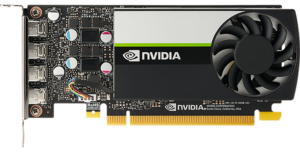 

Видеокарта PCI-E Видеокарта PCIE16 T1000 8GB GDDR6 900-5G172-2570-000 NVIDIA, 900-5G172-2570-000