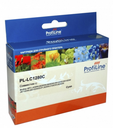 фото Картридж  ProfiLine PL-LC1280C-C в Казани