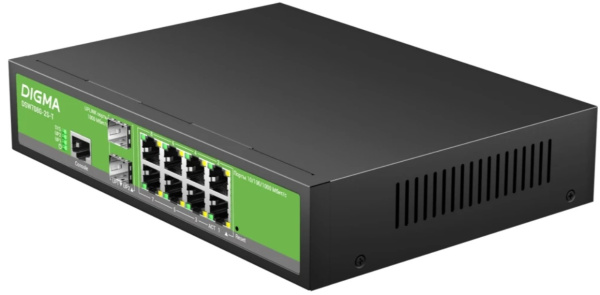 фото Коммутатор управляемый Digma DSW708G-2S-T в Уфе