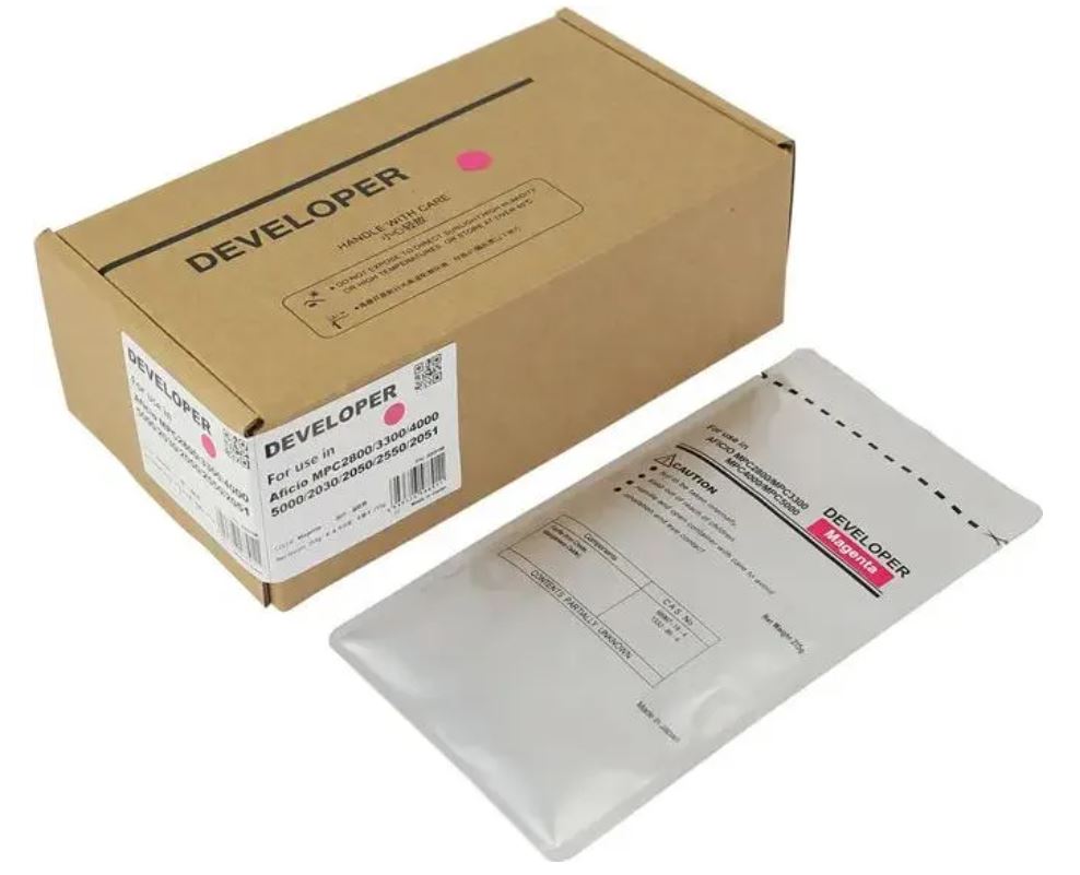 

Картридж CET Девелопер для RICOH Aficio MPC2800/3300/2030/2550/2051/2551 (CET) Magenta, 215г, 240000 стр., CET8891M, CET8891M
