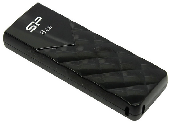 

Накопитель USB 2.0 8GB Silicon Power Ultima U03 SP008GBUF2U03V1K черный, Ultima U03