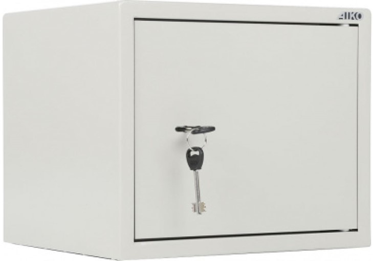 

Сейф Aiko T 28 S10399270114 ключевой 3-х ригельный замок, 22л, серый, T 28