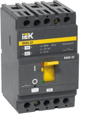 

Автоматический выключатель IEK SVA10-3-0016 ВА88-32 3Р 16А 25кА, SVA10-3-0016