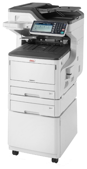 

МФУ цветное OKI MC853dnct 45850601 A3, 23/13 стр/мин цвет/моно/А4/А3, сканер, RADF на 100 л, факс, дополнительный лоток высокой емкости, MC853dnct