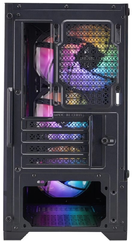 

Корпус mATX 1STPLAYER BULLET HUNTER H2 ARGB Black H2-BK-4F7, BULLET HUNTER H2 ARGB Black