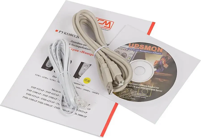 

Источник бесперебойного питания Powercom IMP-1025AP 671477 Imperial UTP, 1025VA/615W, RJ-45, RJ-11, USB, Hot Swap, 6 х IEC320 С13, IMP-1025AP