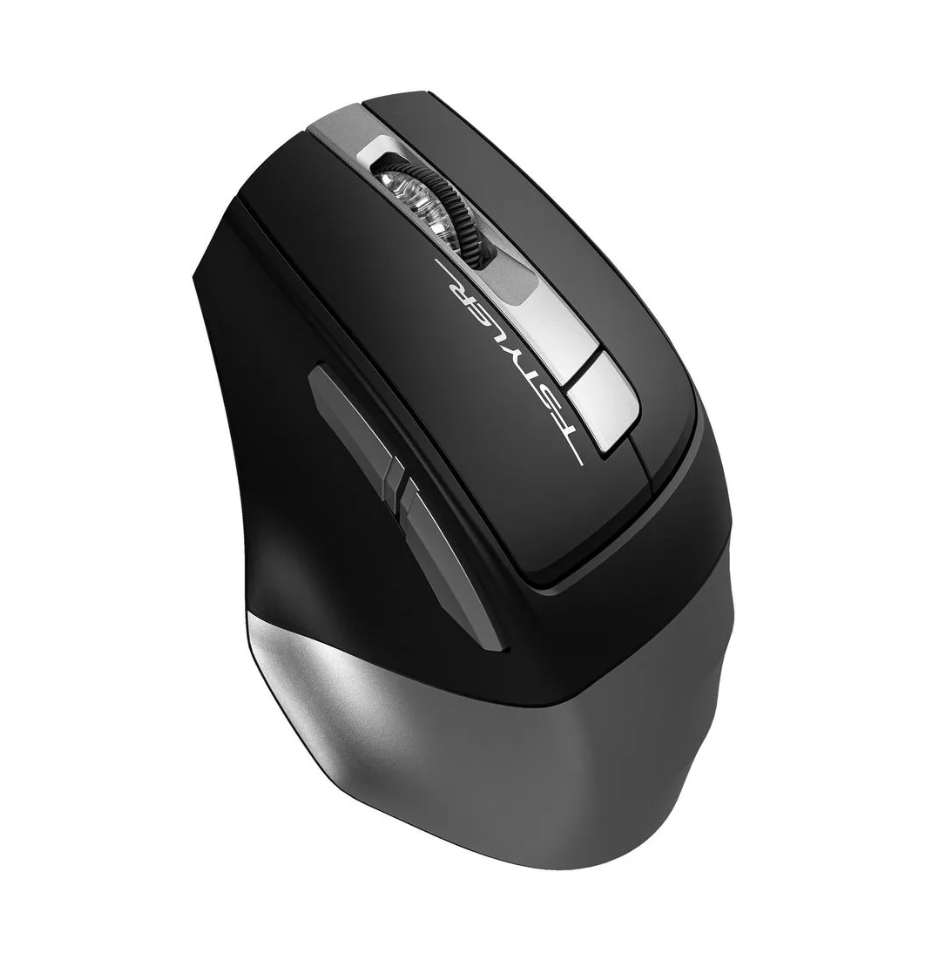 

Мышь Wireless A4Tech FB35S USB SMOKY GREY серый/черный оптическая (2000dpi) BT/Radio USB для ноутбука (5but) 1929922, FB35S USB SMOKY GREY