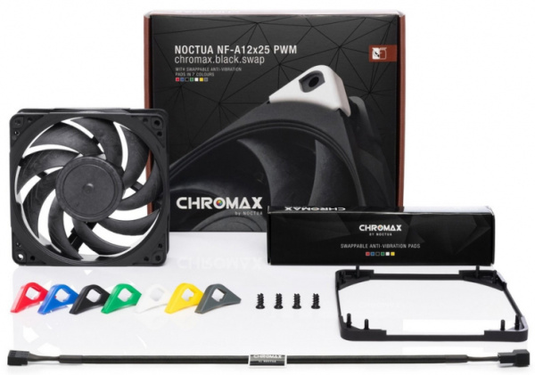 фото Вентилятор для корпуса Noctua NF-A12X25-PWM-CH.BK.S