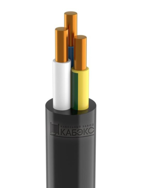 Изображение товара Кабель Кабэкс ВВГнг(А)-LS 3х2.5 круглый низкогорючий 660 В