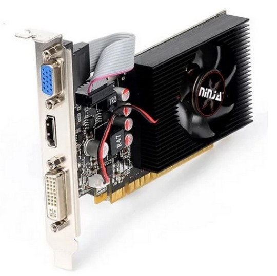 

Видеокарта PCI-E Sinotex Radeon R5 220 NINJA 2G (AFR522023F) 2GB DDR3 64bit 40nm 400/1333MHz DVI/HDMI/CRT, Radeon R5 220 NINJA 2G (AFR522023F)