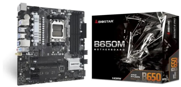 фото Материнская плата mATX Biostar B650MT-E PRO в Уфе