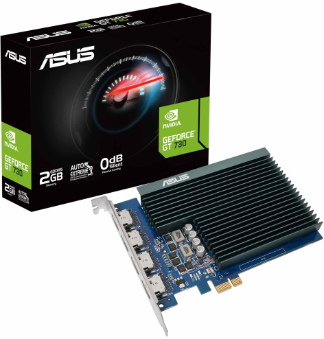 фото Видеокарта ASUS GeForce GT 730 (GT730-4H-SL-2GD5) в Омске